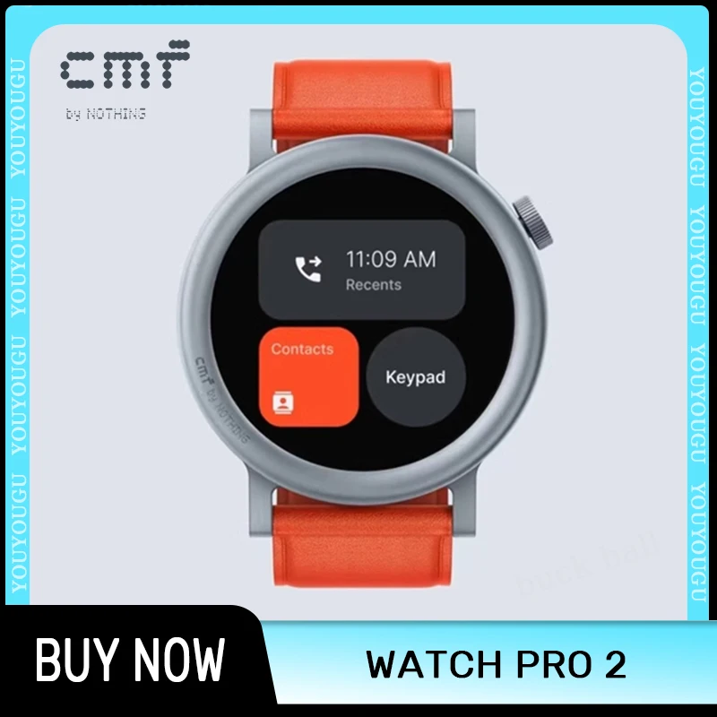 

Cmf By Nothing Watch Pro2 Bluetooth Smart Watch 1.32 Inch Amoled Screen Call Sports Gps Waterproof Pedometer Smartwatchs For Man