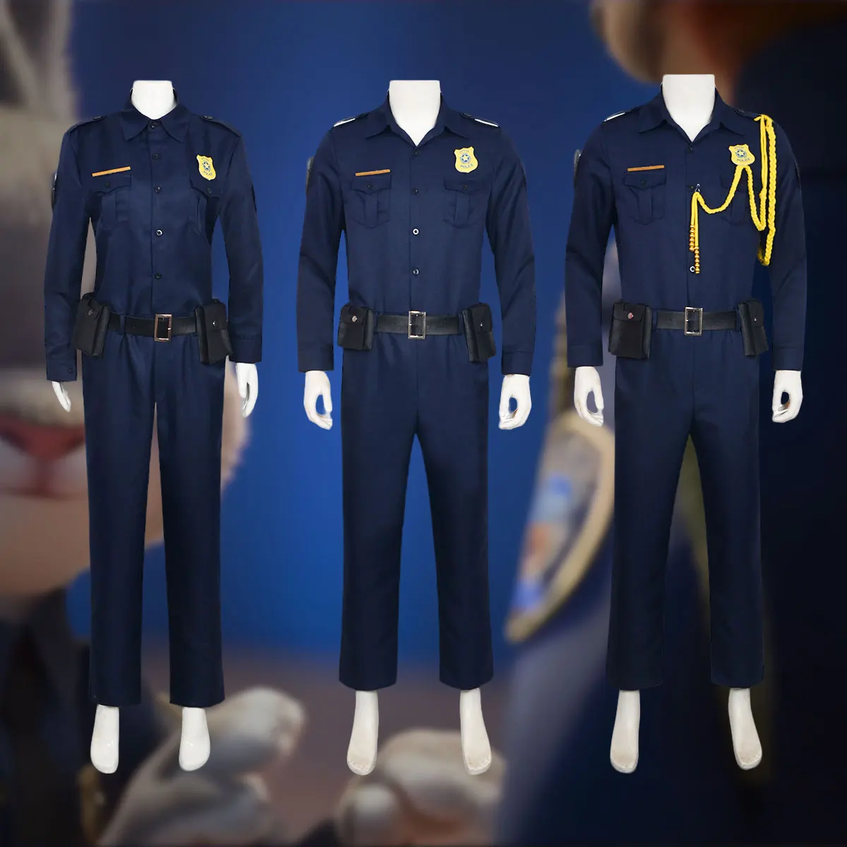 Zootopia Cosplay Nick Foxnick Offizier Cosplay Kostüm