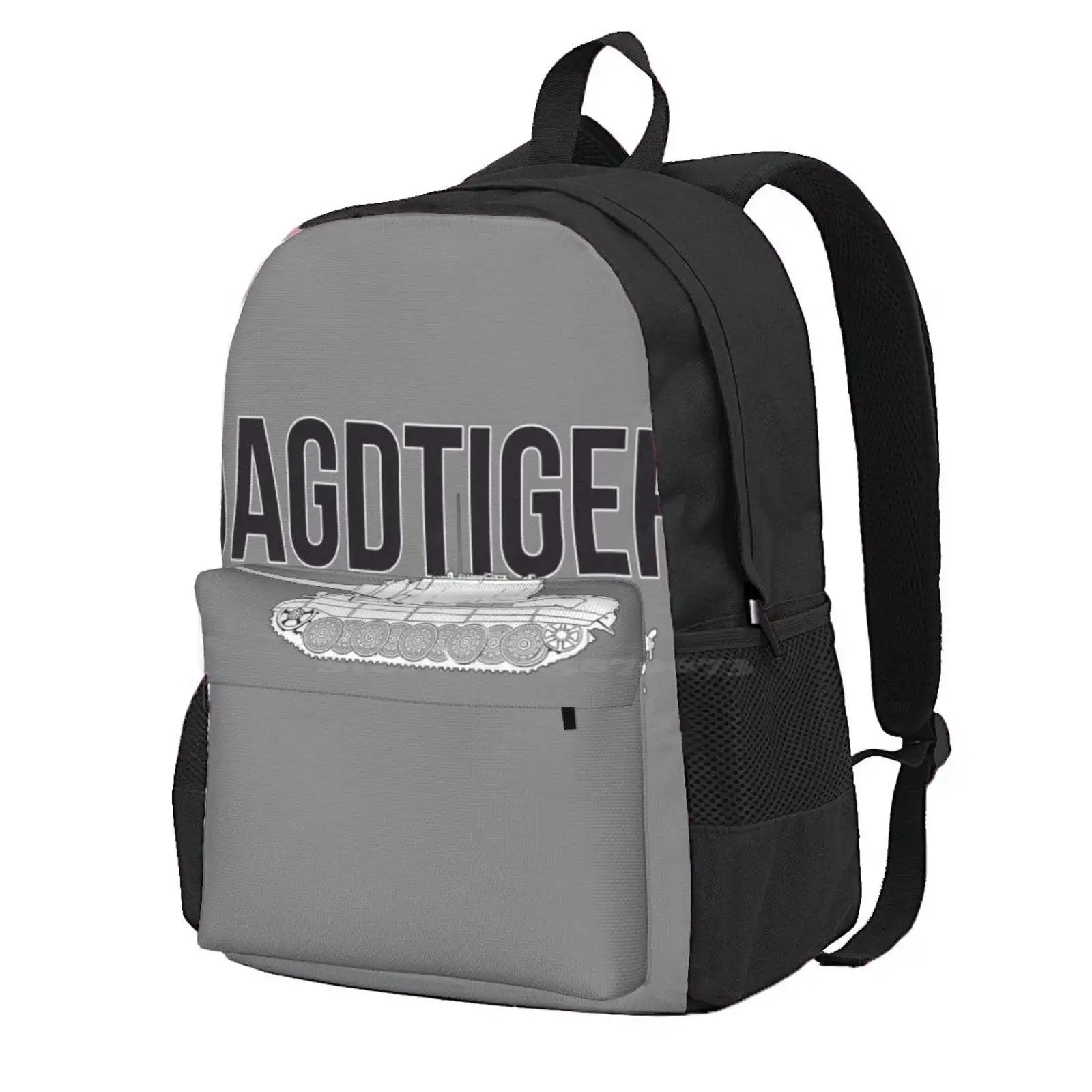 The Formidable Jagdtiger Tank Destroyer Hot Sale Schoolbag Backpack Fashion Bags Jagdtiger Tankdestroyer Tank Destroyer Tiger