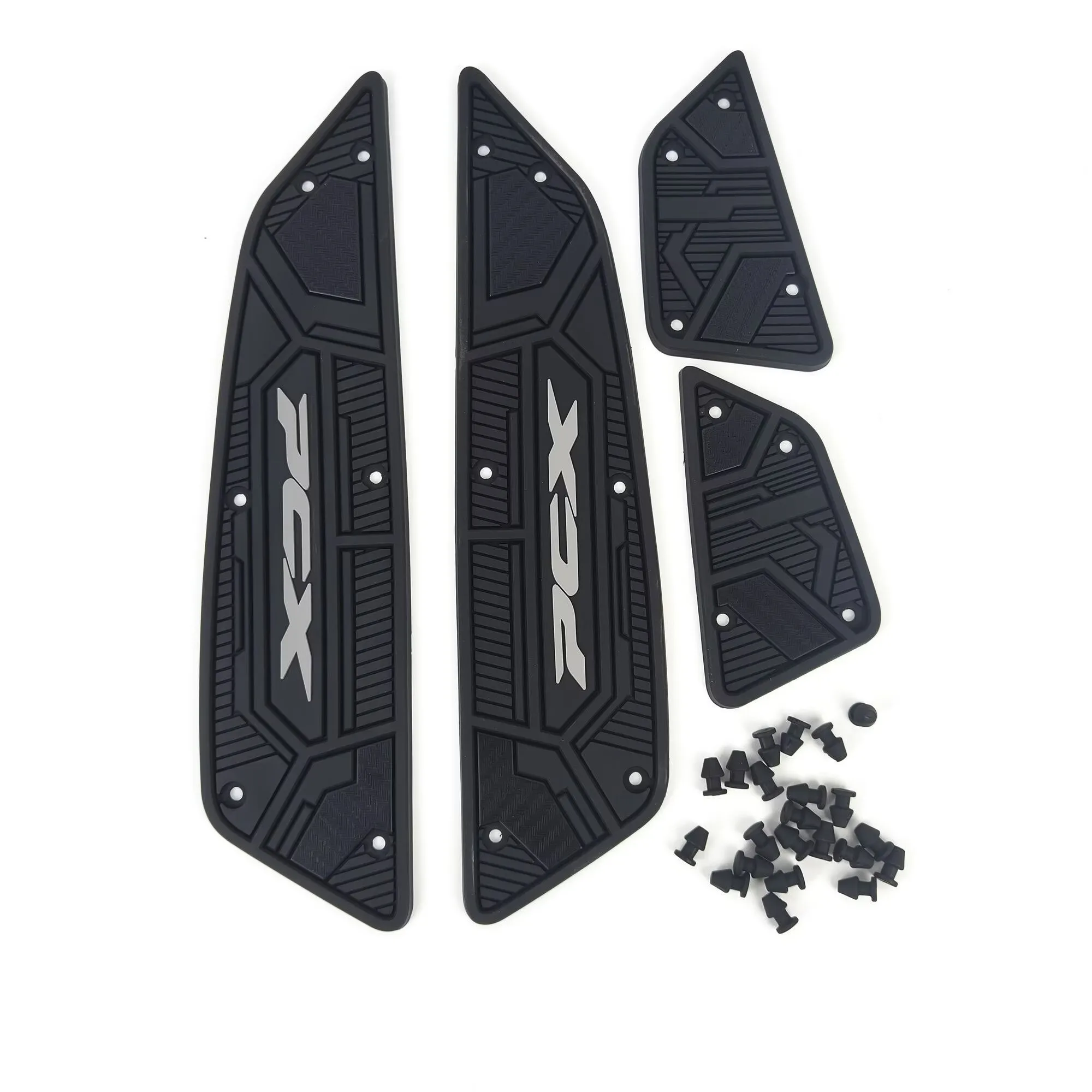 For Honda PCX160 PCX 160 2025 2026 Motorcycle Footrest Rubber Anti Slip Footrests Footpads Modified Foot Pedal Pads Accessories