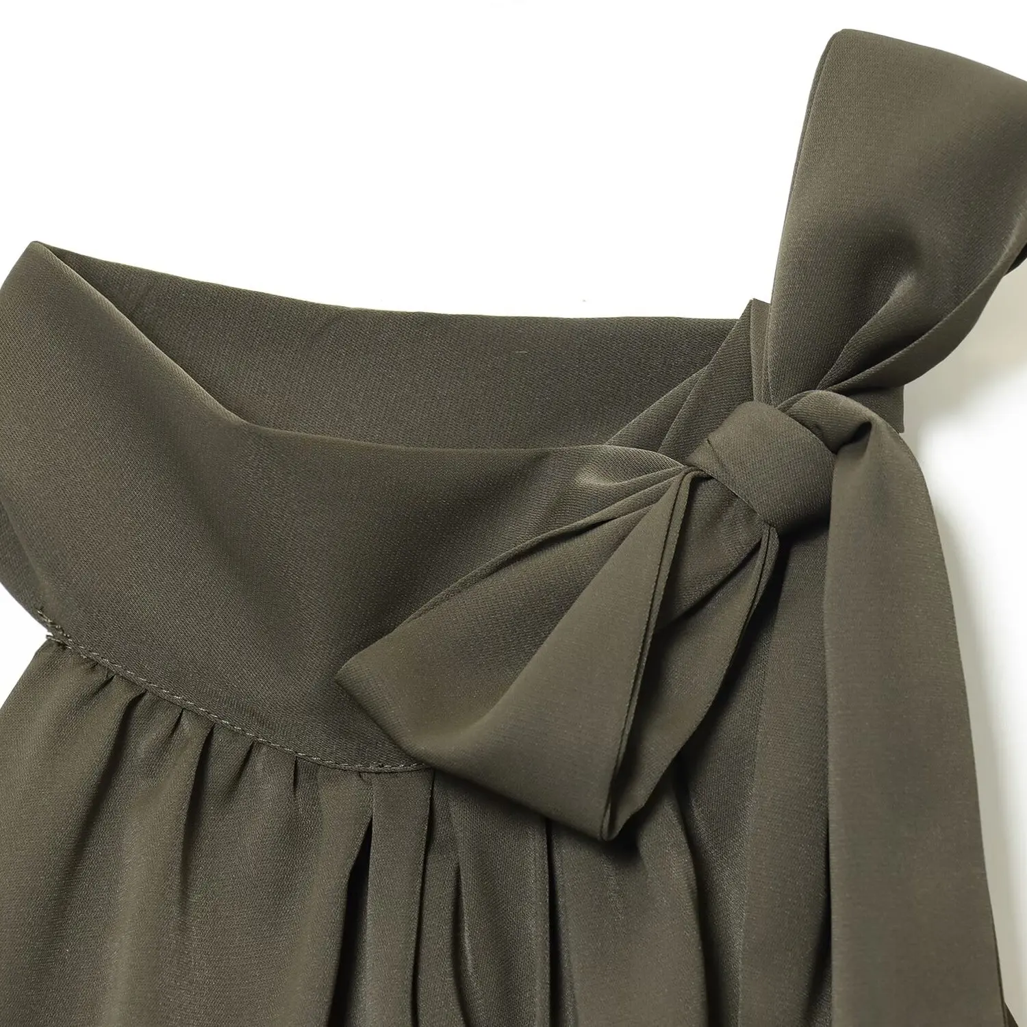 Gilet ort décontracté pour femmes, haut suspendu avec nœud papillon Ne, matériau européen en Polyester, gilet H-ape pour femmes