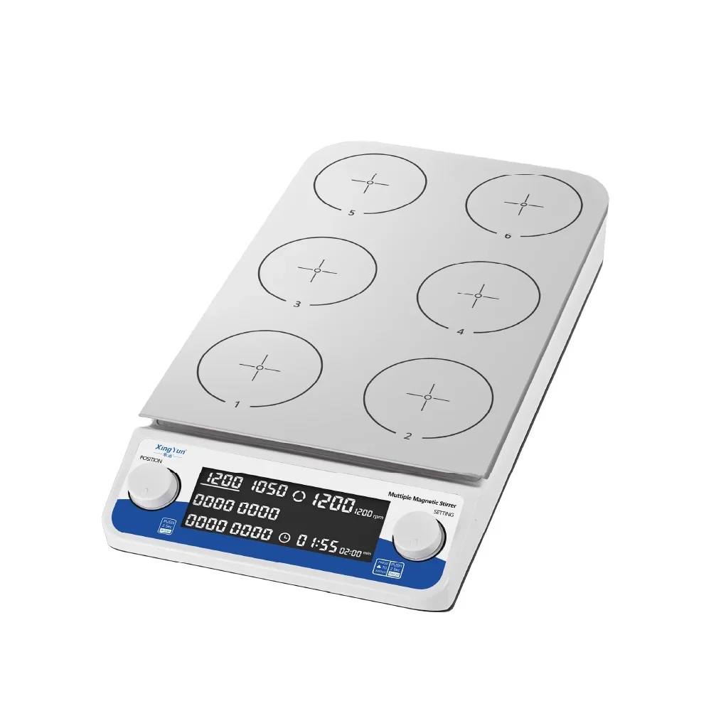 

Xingyun Laboratory Heating Equipment Multiple Magnetic Stirrer and Hot Plate for Laboratory Use