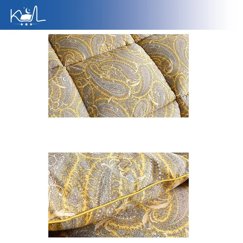 Lightweight Down Alternative Comforter, All Season Warm Quilted Duvet Insert with Corner Tabs, Machine Washable Soft Microfiber