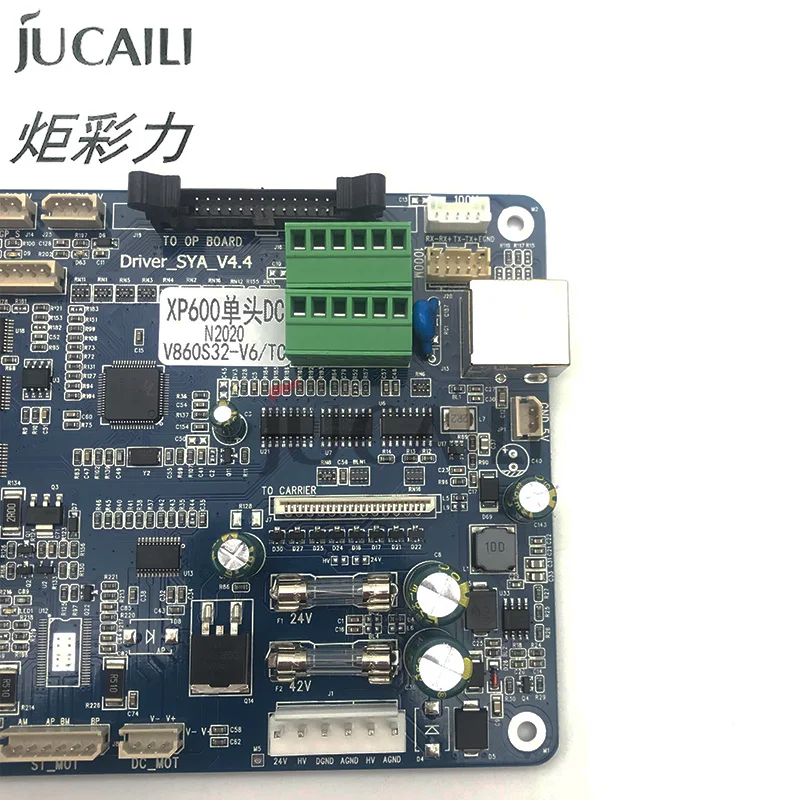 JucaiLi new version Senyang board for Epson xp600 single head main board for Eco solvent printer V6