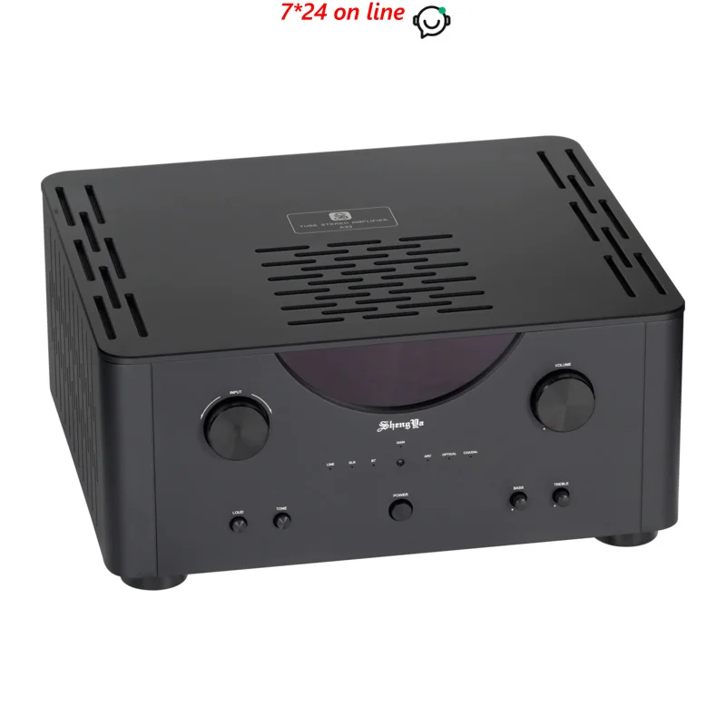 

Shengya A-33: Ламповый предусилитель и интегрированный усилитель мощности на твердотельных элементах, высококачественный стереоусилитель