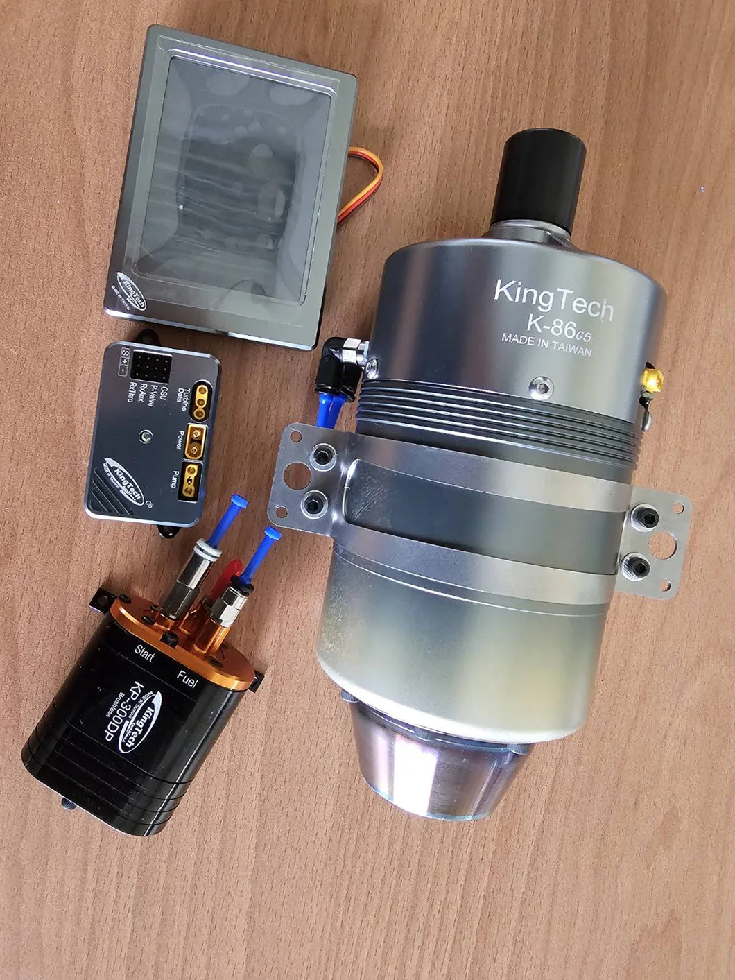 KingTech K86G5 Turbine Engine 8.6KG DIY Diesel Fuel RC Model Plane Turbo Jet Motor Part Gas Oil Toy Drone Aircraft Turbojet