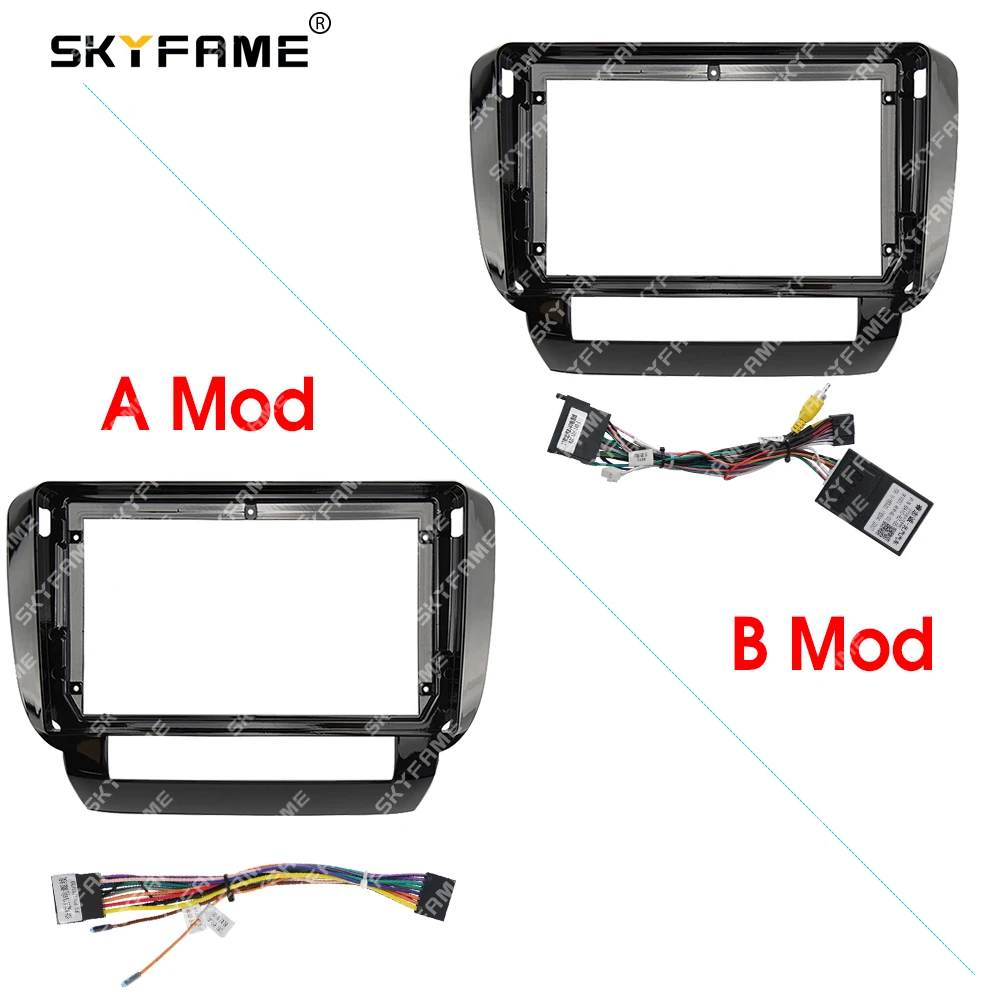 SKYFAME Car Frame Fascia Adapter Android Radio Dash Fitting Panel Kit For Beiqi BAIC BJ40