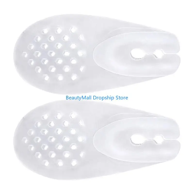 40JD 1pair ระบายนิ้วเท้าเป็นมิตรรองเท้าแตะที่มีการออกแบบแยกสำหรับผู้หญิงผู้ชาย