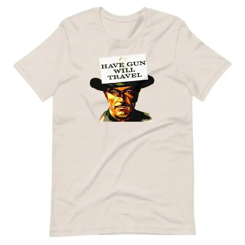 Mens Have Gun Will Travel Western Tv Show T Shirt