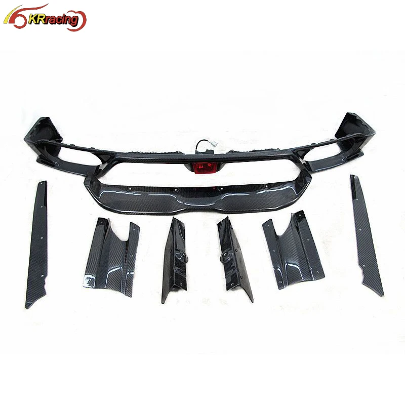 

Подходит для Vari Wide Style из углеродного волокна, диффузор заднего бампера автомобиля с противотуманной фарой для Nissan GTR R35 2008-2016