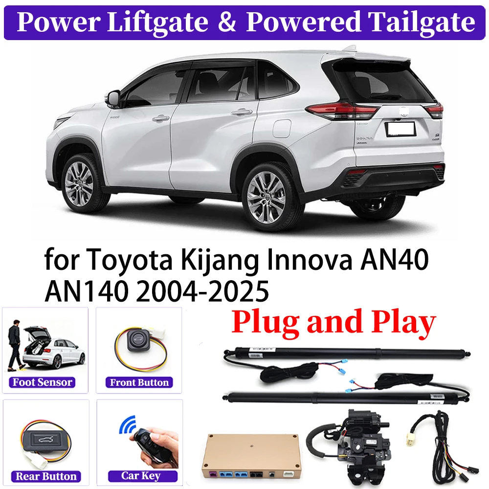 for Toyota Kijang Innova AN40 AN140 2004-2025 OEM Upgrade Car Automatic Power Liftgate Kit Smart Auto Electric Tailgate System
