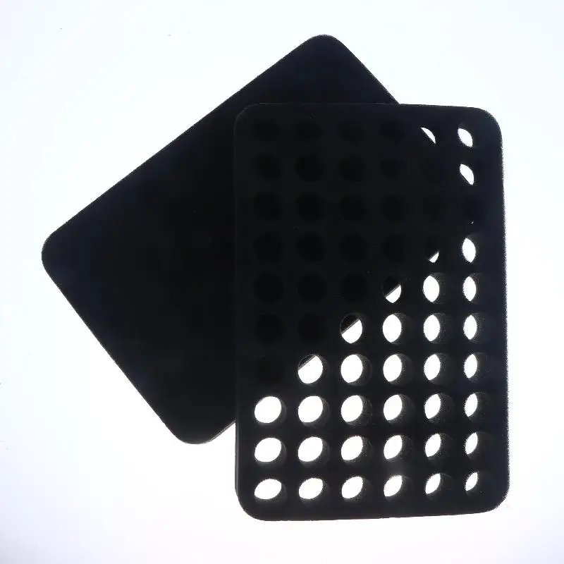 (HG) 60 Slot Foam Pad Abnehmbarer Bodenteiler für 60 Flaschen 15 ml/10 ml Flaschen Nagellack oder ätherisches Öl
