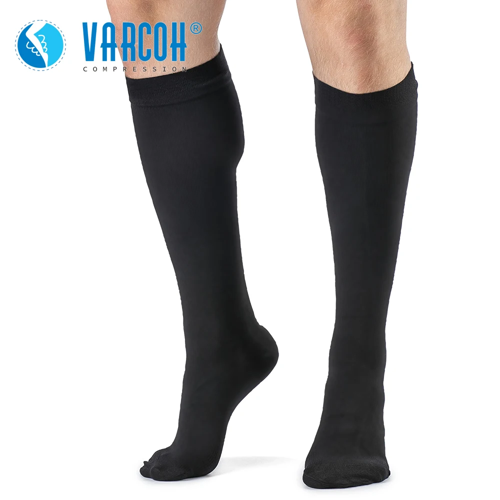 40-50 mmHg men's compression socks - optimal support for running, sports, hiking, varicose veins blood circulation