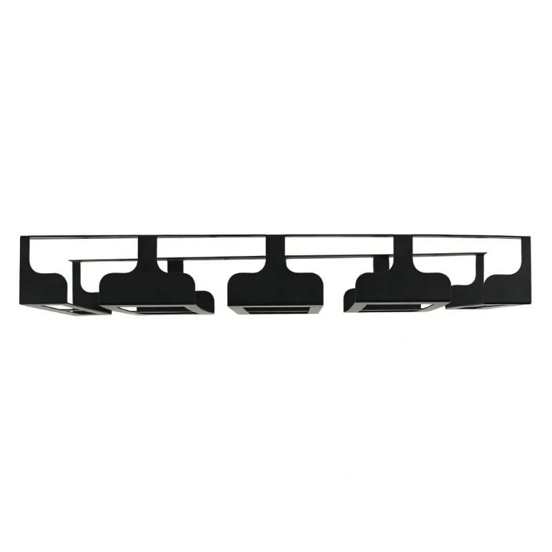  Durable Metal Hanging Wine Glass Rack For Cabinet Storage intelligent Choice For Cooking Area Bar And Dining Zone