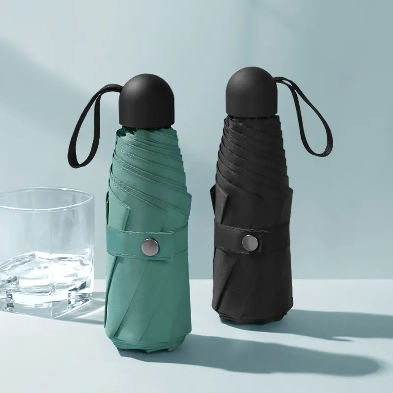 

Thumb umbrella, sun umbrella, sun protection, UV protection, rain and rain dual-use umbrella, compact, portable and simple