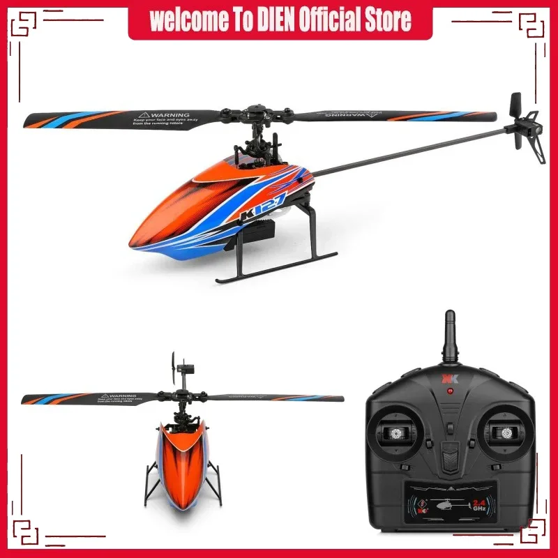 

Parkten Original Wltoys V911S Upgraded K127 2.4G 4CH 6G Gyro Aileronless RC Helicopter RTF RC Airplane Children's Gift Fun