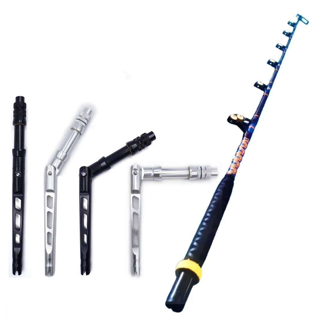 130lbs 200lbs 300lbs Bent Adjustable Butts Trolling Rod 5.5' 6' 67 Fiberglass Big Game Fishing Trolling Tuna Fishing Rod