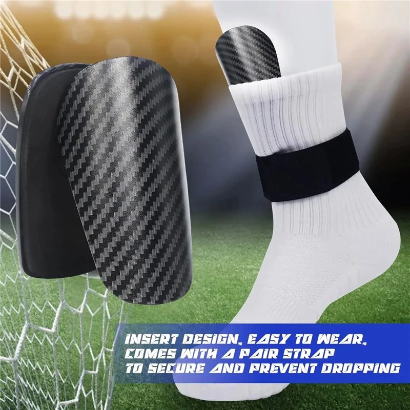 2Pcs Mini Soccer Shin Guards for Teenagers and Adults Sports Protective Gear Shin Guards Protective Equipment image 6