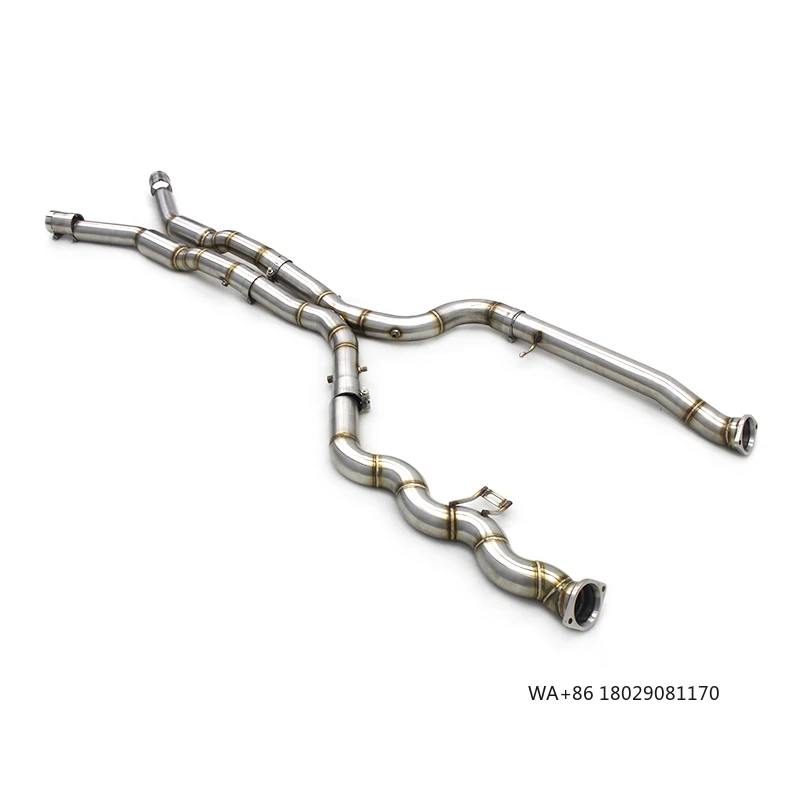 

Выхлопная система OEM с равнодлинными средними трубами для M3 G80/G82 3.0T 2021-2022, из нержавеющей стали 304, для повышения производительности.