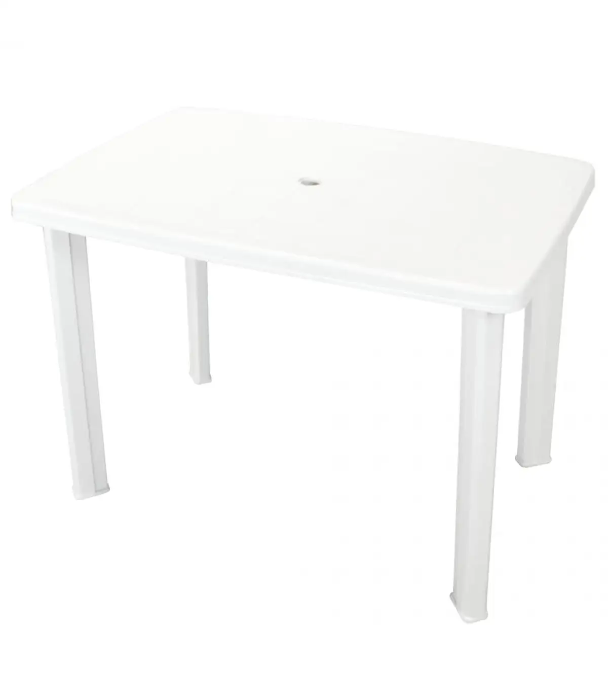 Garden tables white plastic garden table 101x68x72 cm