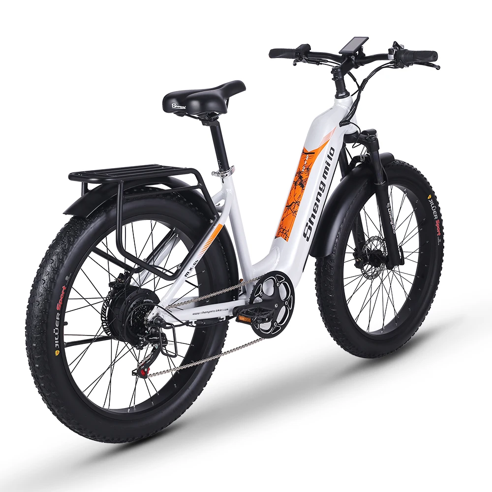 Electric Bicycle 1000W High Speed motor 48V17.5AH Waterproof Samsung Battery Ebike Mountain 26*3Inch Fat Tire City Electric Bike