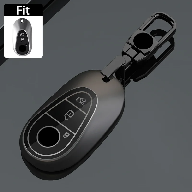 TPU For Mercedes Benz C E S Class GLC W206 W223 W214 E300 C260 C300 S450 S500 S400 Remote Car Key Case Cover Fob Holder Keychain