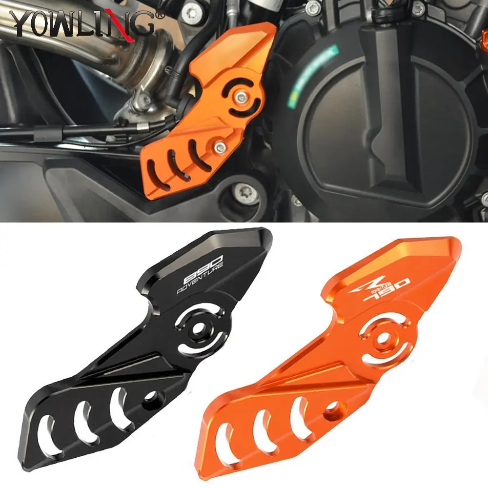 Accessori moto pedane poggiapiedi Set posteriore piastre tallone protezione per 790 890 Adventure R S 2019 2020 2021 2022 2023