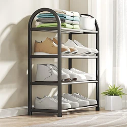 Multi-Layer Simple Shoe Rack Home Dormitory Door Dustproof Storage Shoe Cabinet Space Saving Shoes Organizer Rack Shoe Shelf