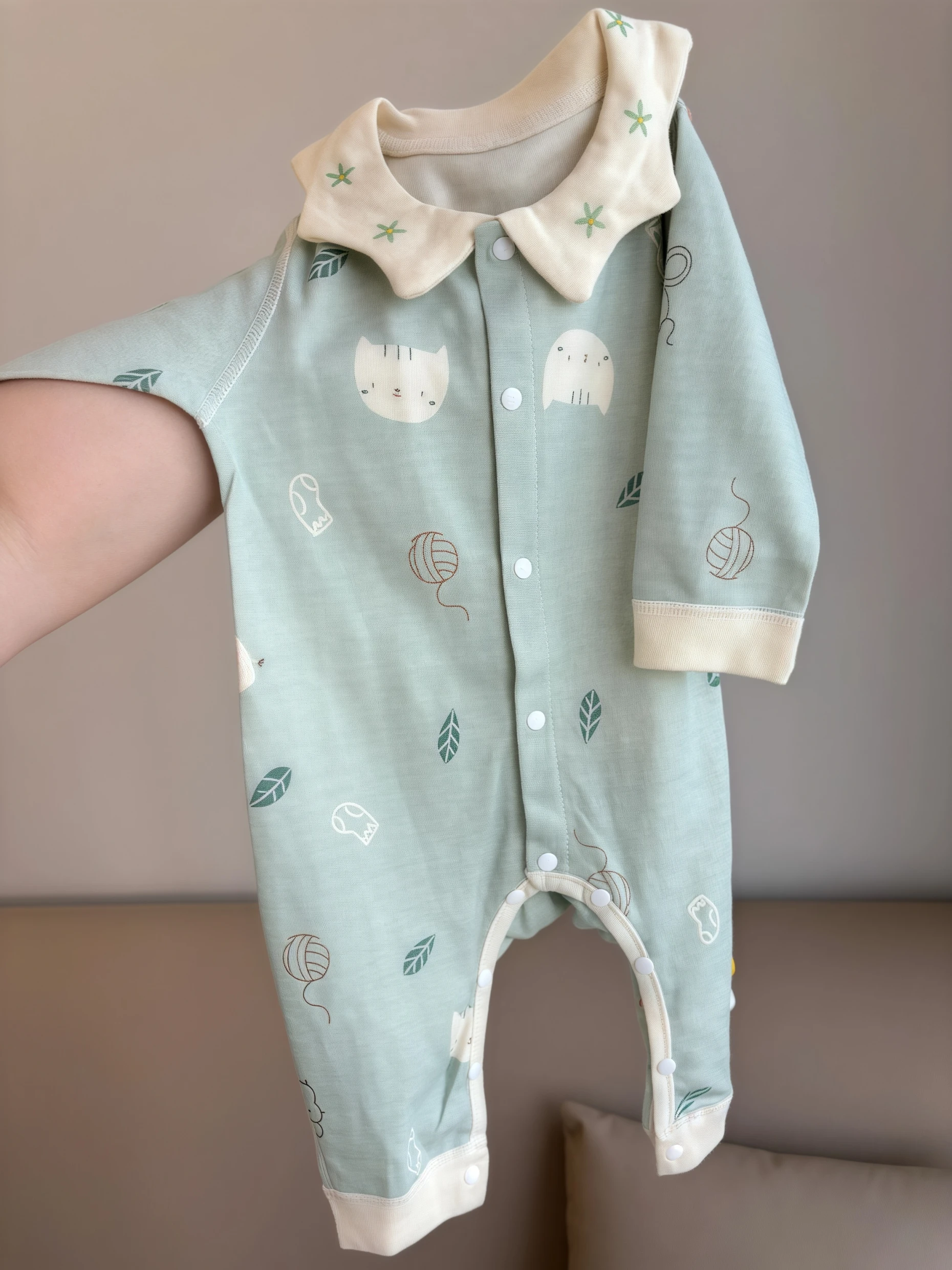 

Pure Cotton Baby Rer Spring Autumn Newborn Cute Baby Bonel Hailie Outfit Newborn Soft Outdoor Clothes