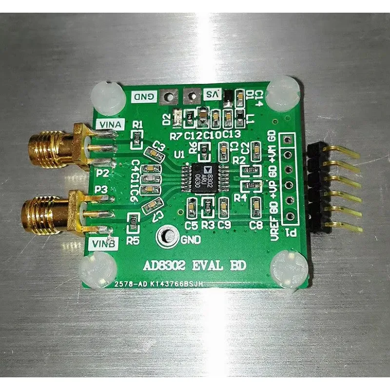 Broadband amplitude and phase detection, impedance analysis, AD8302 module data complete