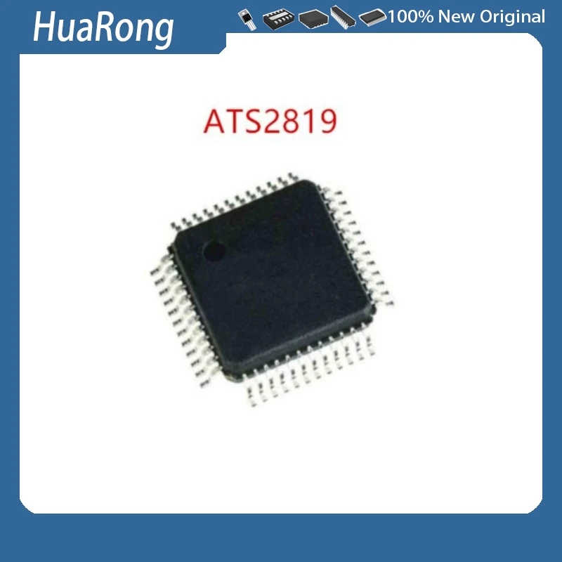2Pcs/Lot   ATS2819  LQFP-48   CS5361-KZZ CS5361-KZZR  TSSOP-24  HD64F5398F16 H8/539 QFP-112