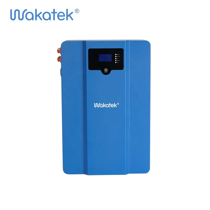 

WAKATEK Lithium iron battery powerwall 200ah energy storage battery 48v 51.2v lithium battery