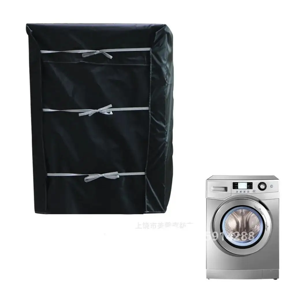 Washing Machine Cover Waterproof Sunscreen Dustproof Anti-aging 210D Oxford Cloth Outdoor Dryer Protection Cover