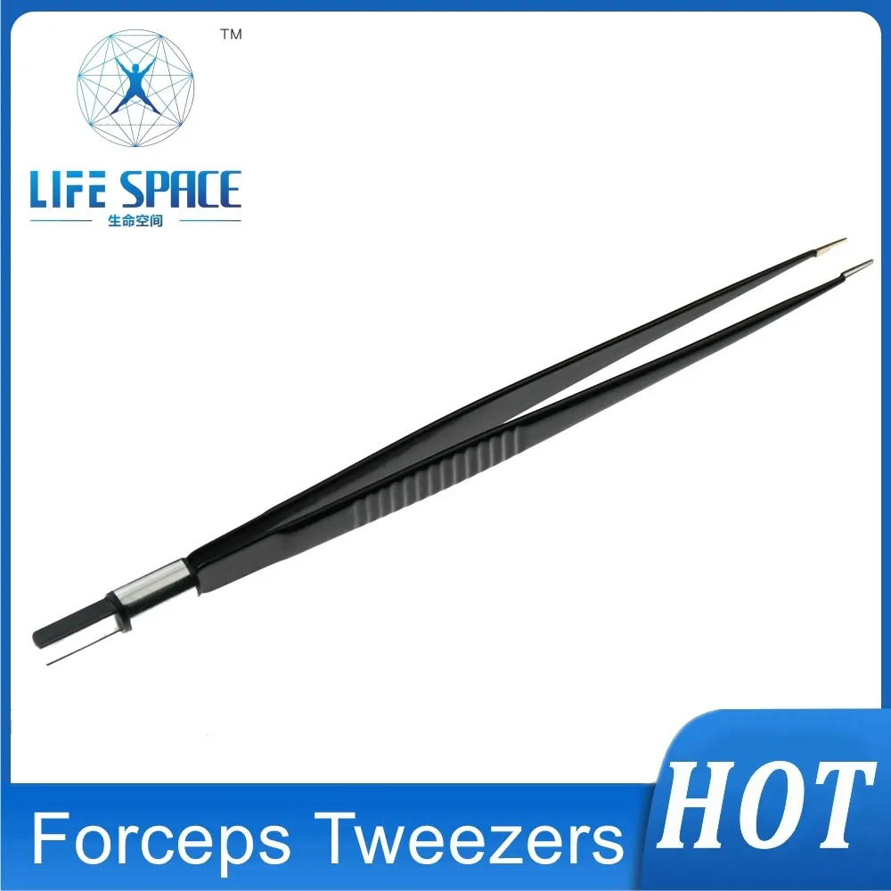 

EMI-20010SN Reusable Bipolar Forcep,IEC, Electrosurgical，Electrocoagulation Tweezers Electrode Connection Surgical Instrument