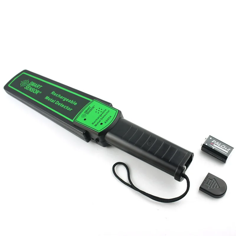 As954 Handheld Metaaldetector Hoge Gevoeligheid Teststation Beveiliging Bar Detector