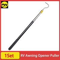 RV Awning Opener Puller Reach Rod Pole for Tent Shelter Camper Canopy, Extends from 16\