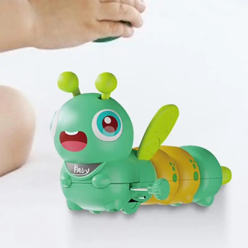 Wind Up Caterpillar Walking Toy Vorschul-Kleinkind-Aktivitäten Spielzeug Wind-Up-Mechanismus für Aktivitäten im Vorschulalter Kleinkind Lustig Niedlich