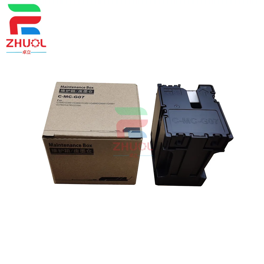 1X MC-G07 Ink Maintenance Box MC G07 Suit for  CANON G3880 G3881 G3890 G3891 G4880 G4881 G4891 G3780 G4780 G3390 Printer