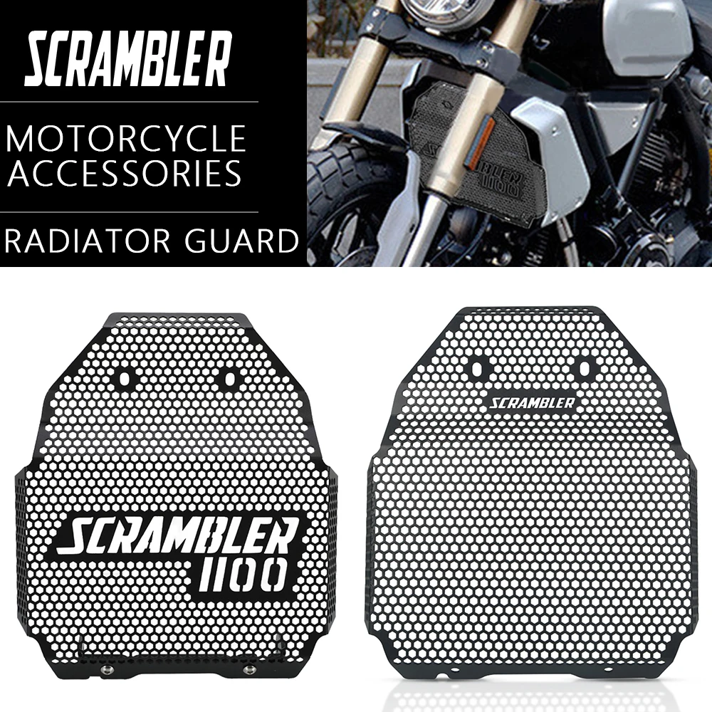 

Мотоцикл для Ducati Scrambler 1100 Scrambler 1100 Sport 2023 2022 2021 2020 2019 2018 решетка радиатора защитная крышка масляного радиатора
