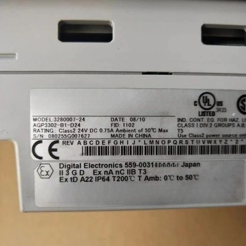 

Совершенно новый AGP3301-L1-D2/S1-D24 AGP3302-B1-D24 AGP3310H-T1-D24-RED Новый в коробке Быстрая доставка