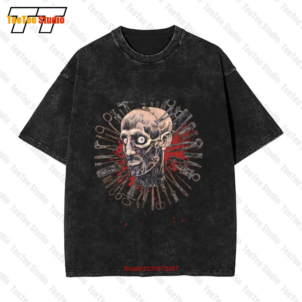 

Carcass Head One Foot 2016 Tour Grey Charcoal Vintage Oversized T-Shirt Grindcore Death Metal 4DQU