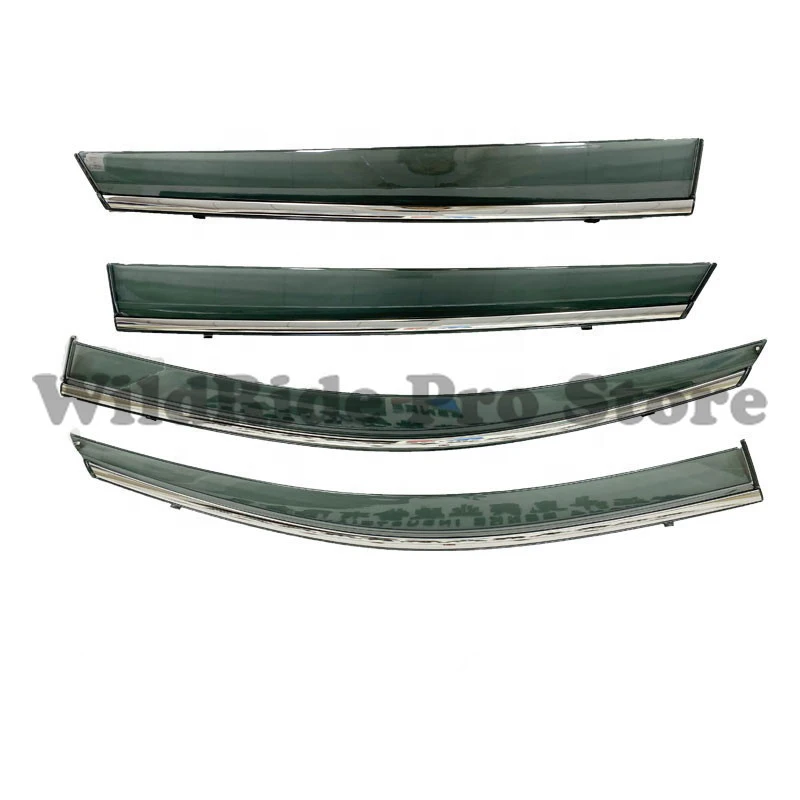 

1 set For Front Rear Smoke Sun Rain Guard for 2014-2022 CHEVROLET OPTRA Outside Mount Tape-On Window Deflector Vent Visors