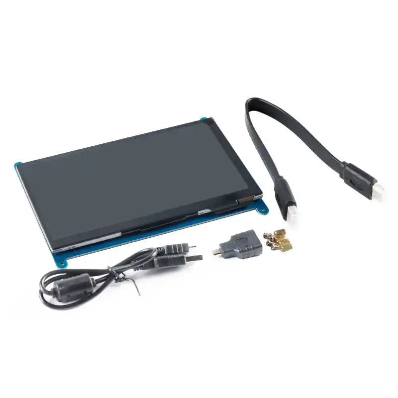 

Raspberry Pi 7-дюймовый ЖК-монитор HDMI, емкостный сенсорный экран, совместимый с Raspberry Pi 1024*600