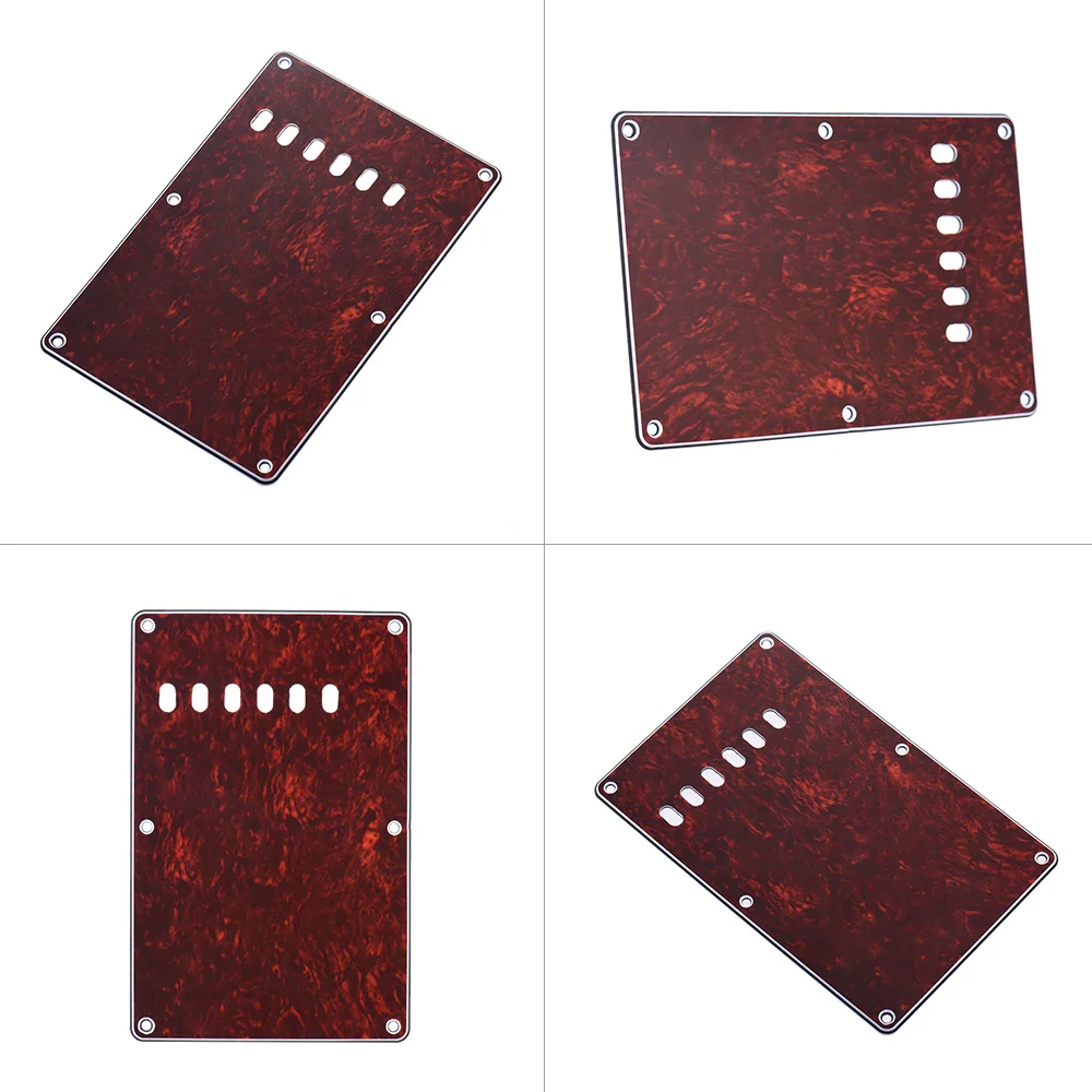 Pickguard Back Plate Tremolo Cavity Cover Vintage Style Backplate for Stratocaster Strat ST Modern Style Electric Guitar 4Ply Gu