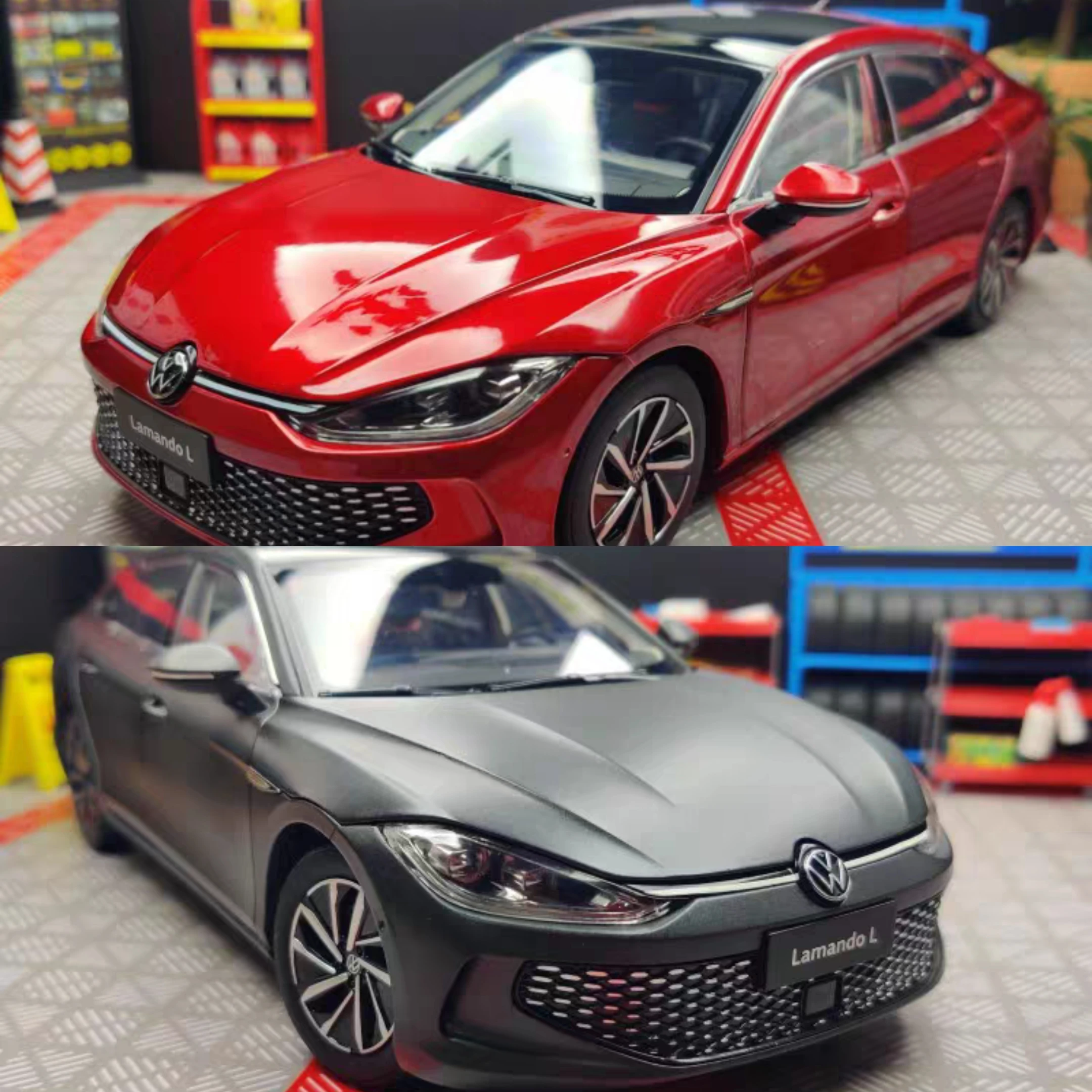 

Diecast 1:18 Scale SAIC Volkswagen New Lamando L Alloy Car Model Collectible Toy Gift Souvenir Display Ornament