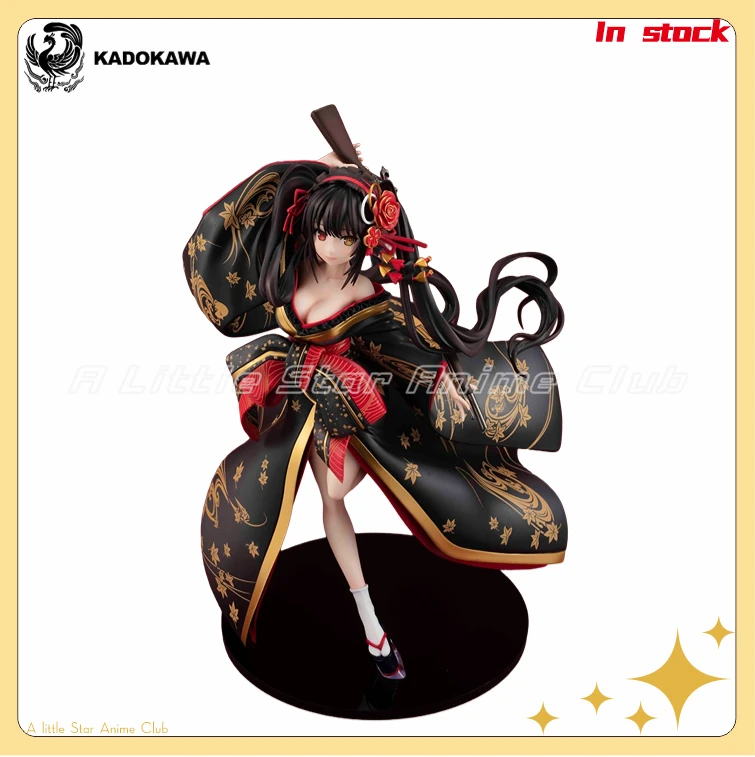 

In Stock Original KADOKAWA KDcoll Date A Bullet Kurumi Tokisaki Courtanian Style Animation Figures Model Collection Ornaments