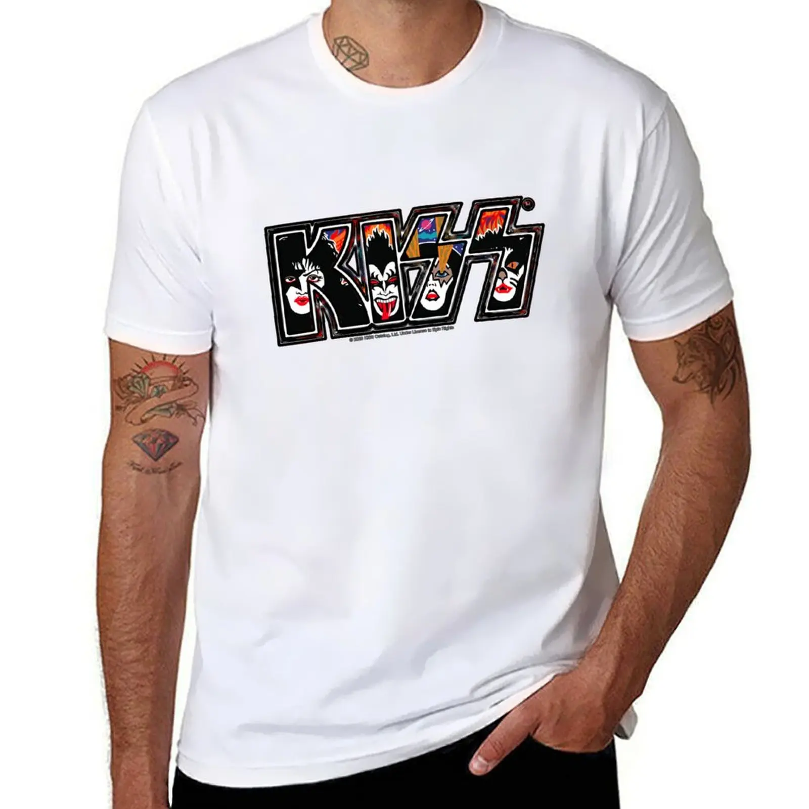 KISS ? rock music band - Rock and Roll Over Style 3 T-Shirt t shirts cotton 100% t shirt personalised T-Shirt