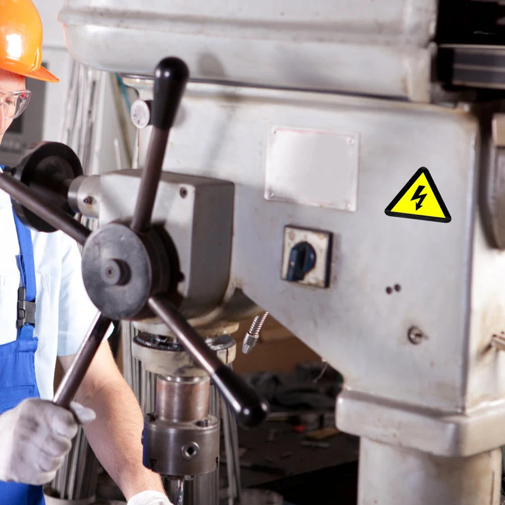 25pcs Warning High Voltage Labels Electrical Caution Signs For Electric Boxes Electric Labels Safety Panels