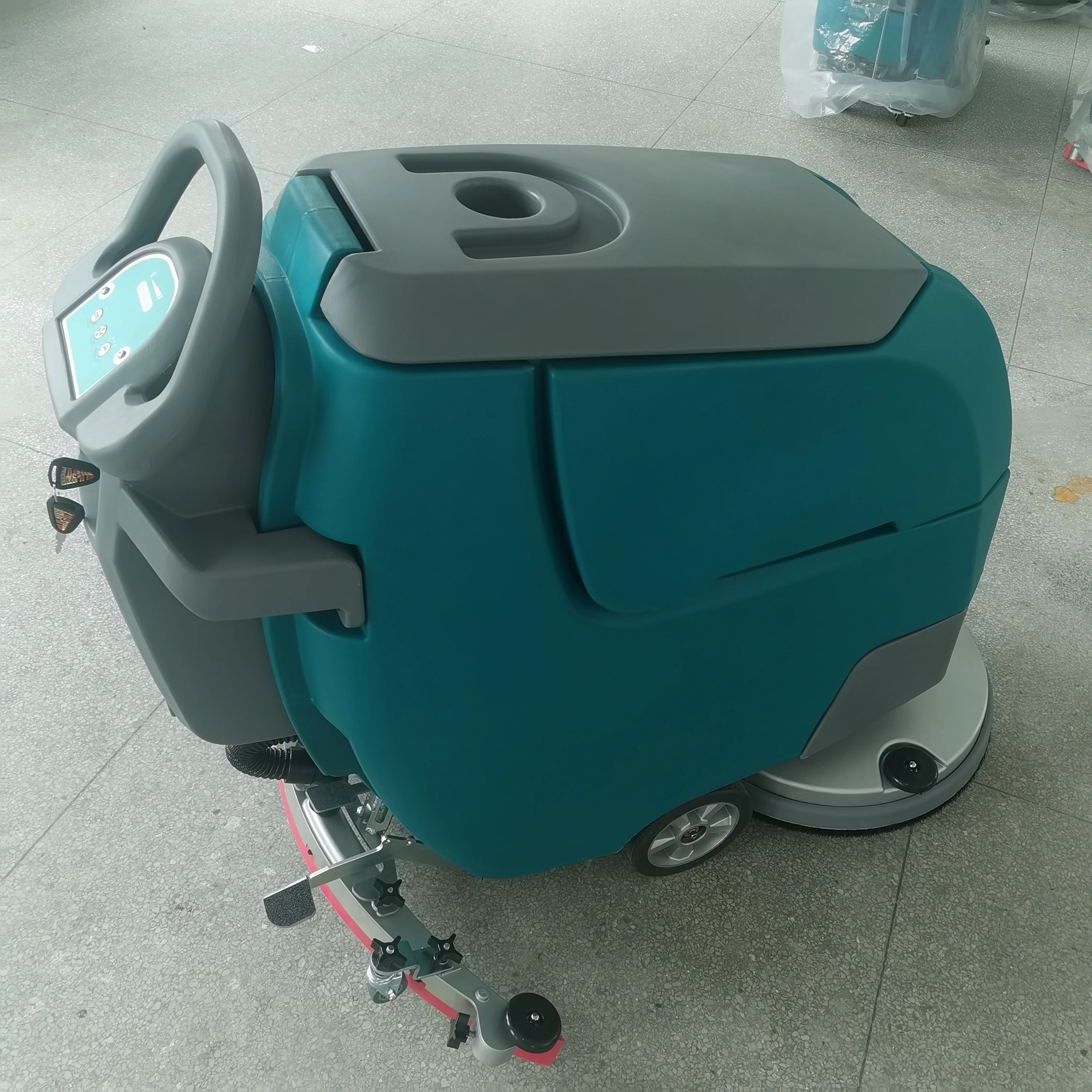 Highly Efficient Electric 24V 500W Handheld Floor Cleaning Machine Walk-Behind Sweeper Side Brush Pump Home Use Condition