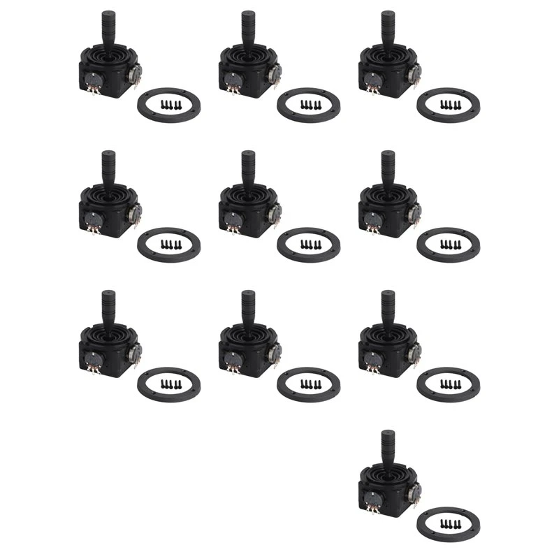 ABXI 10X Joystick Potentiometer Jh-D202X-R2/R4 10K 2D Monitor Keyboard Ball Joyrode Controller
